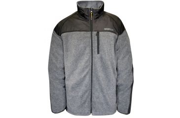 Image of Caterpillar Momentum Fleece Jacket, Dark Heather Grey, Medium 1313092-004-M