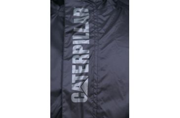 Image of Caterpillar Typhoon Packable Rain Jacket, Black, Large 1310036-016-L