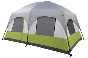 Image of Cedar Ridge Ironwood Two-Room Tent, Gray/Citrus, 5761835