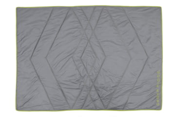 Image of Cedar Ridge Shadow Blanket, Gray/Citrus, 4990348