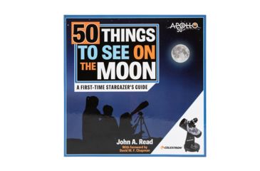 Image of Celestron 50 Things to See on the Moon' Book by John A. Read 93741