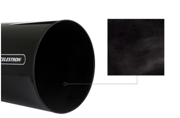 Image of Celestron Aluminum Dew Shield And Cap, 14in, Black, 94024