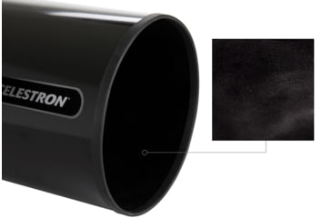 Image of Celestron Aluminum Dew Shield And Cap, 8in, Black, 94021