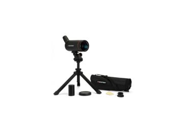 Image of Celestron C70 Mini Mak 25-75x Zoom Angled Spotting Scope, Black w/ Table Tripod 52238