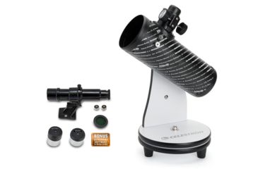 Image of Celestron First Scope 21024 Kit - Celestron FirstScope Reflector Telescope 21024 76mm and Accessory Set 21024-ACC
