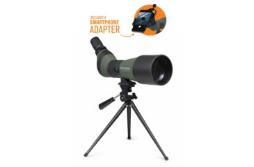 Image of Celestron LandScout 20-60x80 Spotting Scope w/Smartphone Adapter, K9, OD Green, 52329