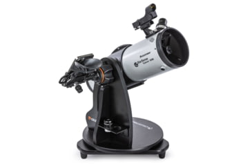 Image of Celestron StarSense Explorer 114mm Tabletop Dobsonian, Silver/Black, 22480