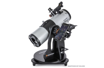 Image of Celestron StarSense Explorer 114mm Tabletop Dobsonian, Silver/Black, 22480