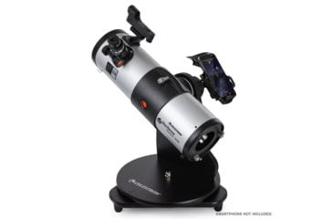 Image of Celestron StarSense Explorer 114mm Tabletop Dobsonian, Silver/Black, 22480