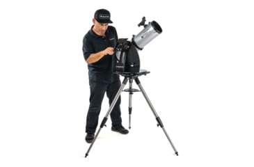 Image of Celestron Tripod for StarSense Explorer Tabletop Dobsonians, Silver/Black, 93480