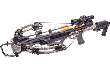 Image of CenterPoint Crossbow Kit Amped 415FPS, Fc Camo, ACXA200FCK