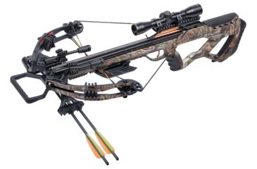 Image of CenterPoint Tormentor Whisper 380 Compound Crossbow Package / 185lb Draw Weight, AXCTW185CK