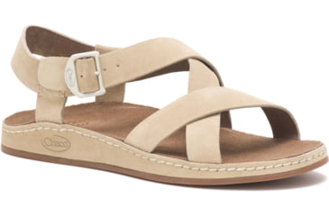 Image of Chaco Chaco Wayfarer Sandals - Womens, Suede Buff, 6 US, Medium, JCH108828-6M