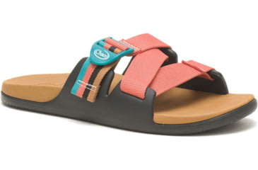 Image of Chaco Chillos Slide Sandals - Womens, Retro Black, 8, Medium, JCH109272-8