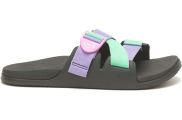 Image of Chaco Chillos Slide - Womens, PurpleGreen, 10, JCH109582-M-10