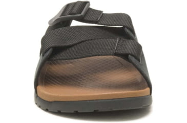 Image of Chaco Lowdown Leather Slide - Womens, Black, 8, JCH109412-M-8