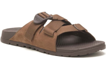 Image of Chaco Lowdown Leather Slide - Womens, Otter, 6, JCH109380-M-6