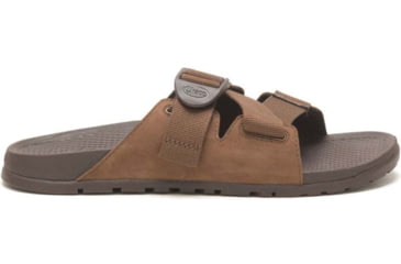 Image of Chaco Lowdown Leather Slide - Womens, Otter, 6, JCH109380-M-6