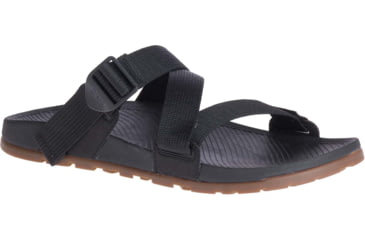 Image of Chaco Lowdown Slide Sandals - Mens, Black, 8 US, JCH107123-8
