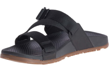 Image of Chaco Lowdown Slide Sandals - Mens, Black, 8 US, JCH107123-8