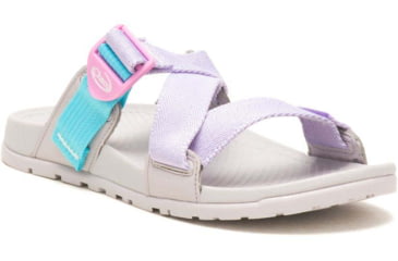 Image of Chaco Lowdown Slide - Womens, PurpleRoseAqua, 5, JCH109368-M-5