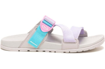 Image of Chaco Lowdown Slide - Womens, PurpleRoseAqua, 5, JCH109368-M-5