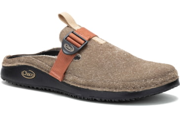 Image of Chaco Paonia Clog Shoes - Mens, Earth Brown, 10, JCH108749-10