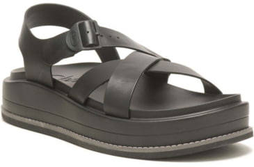 Image of Chaco Townes Midform Sandals - Womens, Black, 6, JCH109392-M-6