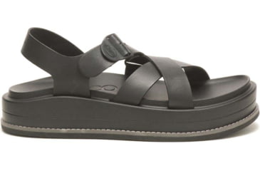 Image of Chaco Townes Midform Sandals - Womens, Black, 6, JCH109392-M-6