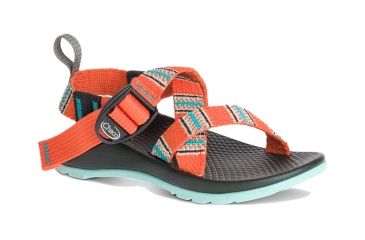 Image of Chaco Z1 Ecotread Sandals - Kids, 12 Kid, Banded Coral, J180006-12