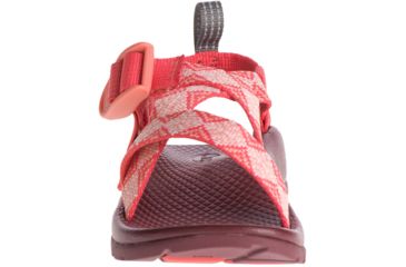 Image of Chaco Z1 Ecotread Sandals - Kids, 1 Youth, Kaleido Peach, J180022-01.0