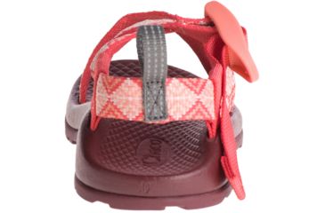Image of Chaco Z1 Ecotread Sandals - Kids, 1 Youth, Kaleido Peach, J180022-01.0
