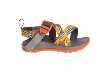 Image of Chaco Z1 Ecotread Sandals - Kids, 1 Youth, Scatter Poppy, J180065-01.0