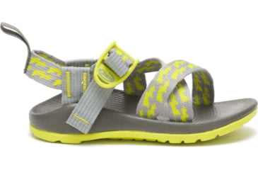 Image of Chaco Z1 Ecotread Sandals - Kids, 13 Kid, Bolt Neon, JCH180351-13