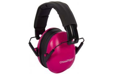 Image of Champion Traps and Targets 40972 Slim Passive Ear Muffs Pink