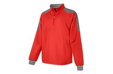 Image of Champion All Star 1/2 Zip Jacket, Scarlet/Dark Platinum Gray, Small V072 S R5