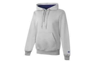 Image of Champion Mens Cotton Max 1/4 Zip Pullover Hoodie, Silver Gray, Extra Small S185 XS SV