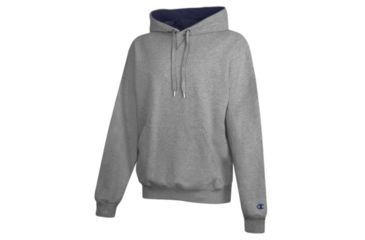 Image of Champion Mens Cotton Max Pullover Hoodie, Silver Gray, Extra Small S171 XS SV