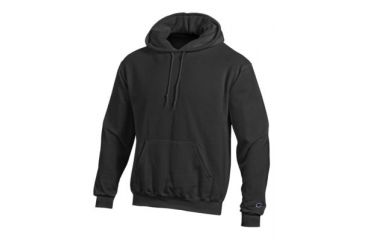 Image of Champion Mens Powerblend Eco Fleece Hoodie, Black, Small S700 S BK