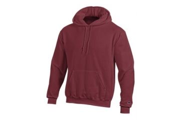 Image of Champion Mens Powerblend Eco Fleece Hoodie, Maroon, Small S700 S MR