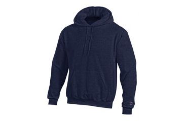Image of Champion Mens Powerblend Eco Fleece Hoodie, Navy Heather, Small S700 S N2