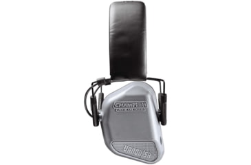 Image of Champion Traps and Targets Vanquish Pro Hearing Protection Ear Muffs - Electronic, Gray, 40980