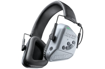 Image of Champion Traps and Targets Vanquish Pro Hearing Protection Ear Muffs - Electronic, Gray, 40980