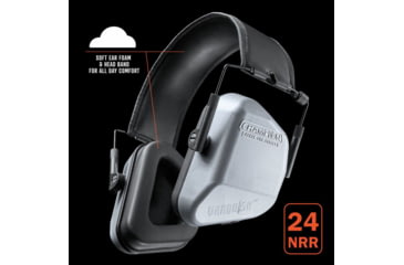 Image of Champion Vanquish Passive Ear Muffs, Grey, 41000