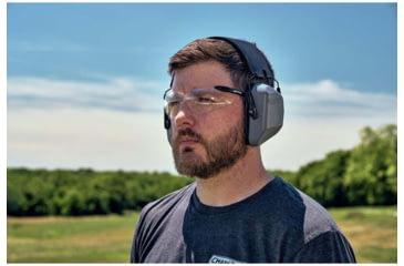 Image of Champion Vanquish Passive Ear Muffs, Grey, 41000