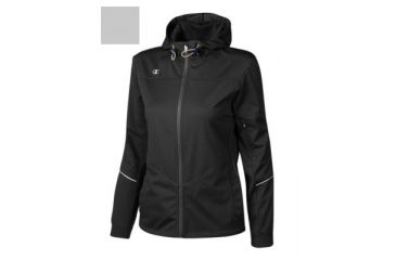 Image of Champion Womens Hooded Softshell Jacket, Off-White Pearl, 2XL, V745 2XL OP