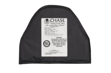 Image of Chase Tactical Genesis T3A-525 Level IIIA Armor Plate, Black, CT-SAI-GENESIS-DLT