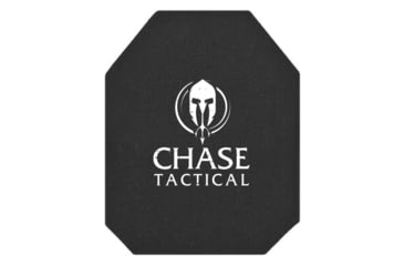 Image of Chase Tactical Level IV Hard Armor Plates, Stand Alone, NIJ 0101.06 Certified, DEA Compliant, 10x12, Single Curve, Shooter Cut, 0.95in, 7.2 Lbs, 4s17-SC-SC-1012