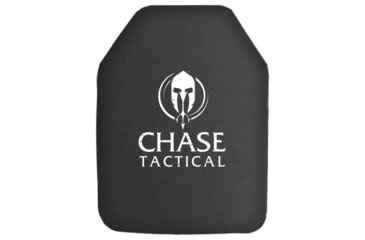 Image of Chase Tactical Level IV Rifle Armor Plate, Stand Alone, NIJ 0101.04 2005IR Certified, DEA Compliant, 10x12, Singe Curve, Shooter Cut, 0.75in, 7.2 Lbs, 4sas7-SC-SC-1012