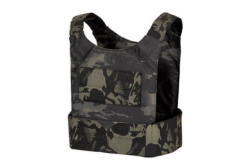 Image of Chase Tactical Low-Vis Plate Carrier LVPC, Multicam Black, One Size, CT-10LVPC-MCB